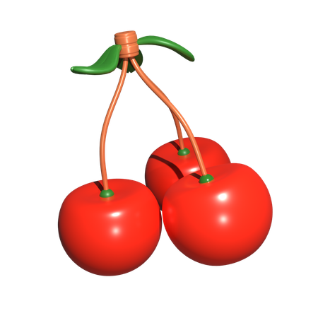Cherry  3D Icon