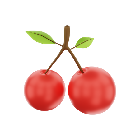 Cherry  3D Icon