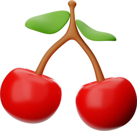 Cherry  3D Icon