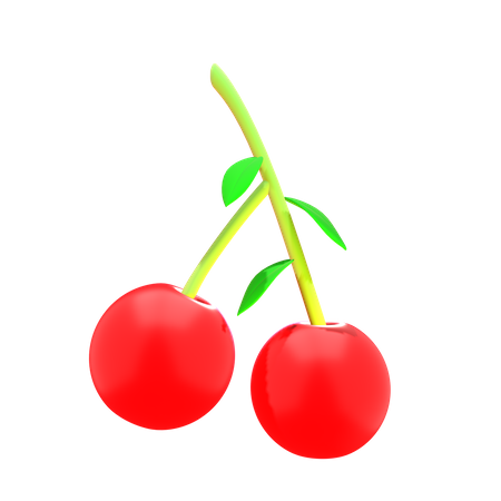 Cherry  3D Icon