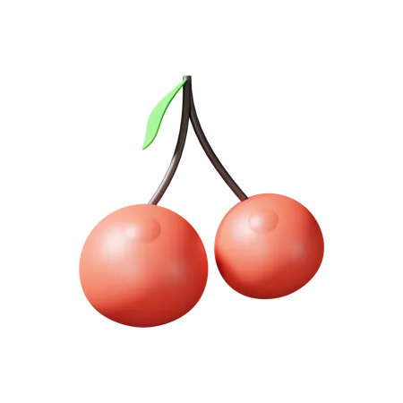 Cherry  3D Illustration