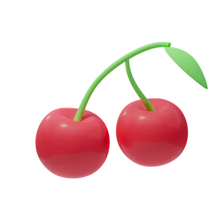 Cherry  3D Illustration