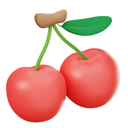 Cherry  3D Illustration