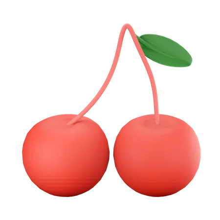 Cherry  3D Illustration