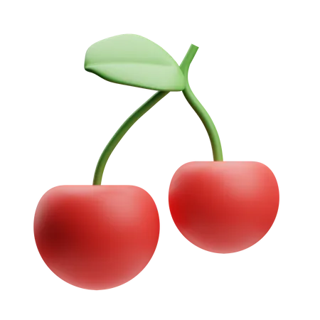 Cherry  3D Illustration