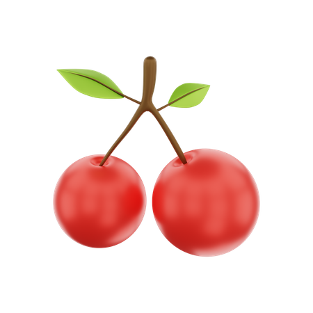 Cherry  3D Illustration