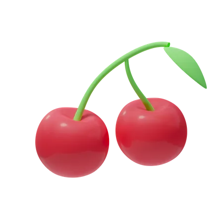Cherry 3D Illustration
