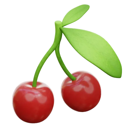 Cherry 3D Illustration
