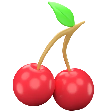 Cherry  3D Icon