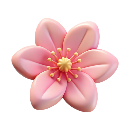 Cherry Blossom  3D Icon