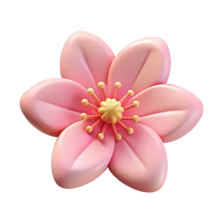 Cherry Blossom  3D Icon