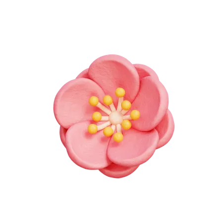 Cherry Blossom  3D Icon