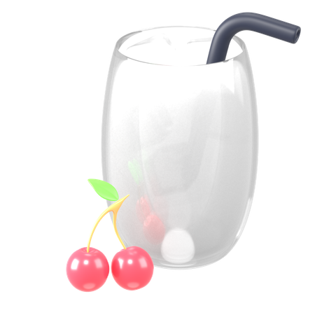 Cherry Juice  3D Icon