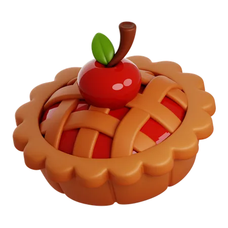 CHERRY PIE  3D Icon