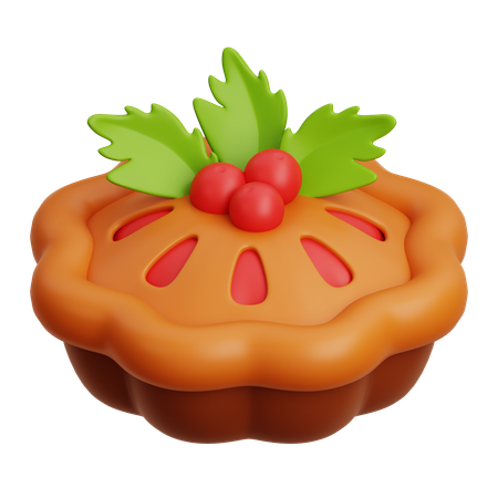 Cherry Pie  3D Icon