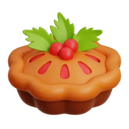 Cherry Pie  3D Icon