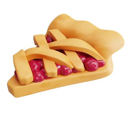 Cherry Pie  3D Icon