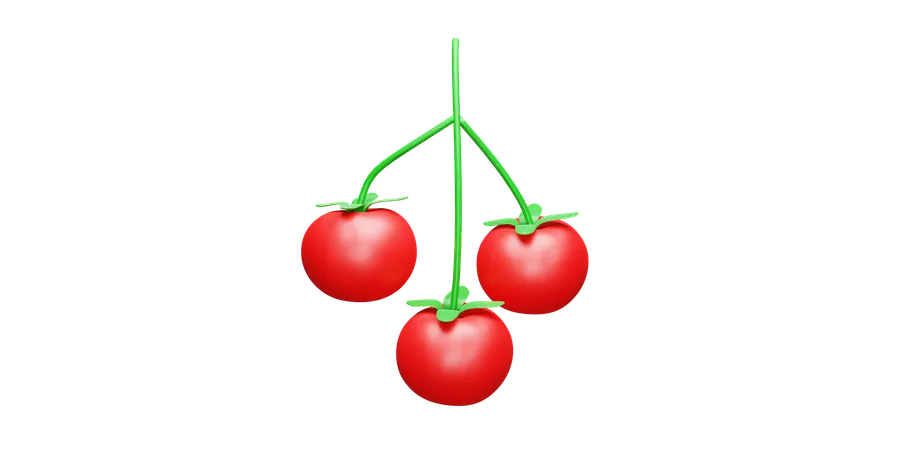 Cherry Tomatoes  3D Icon