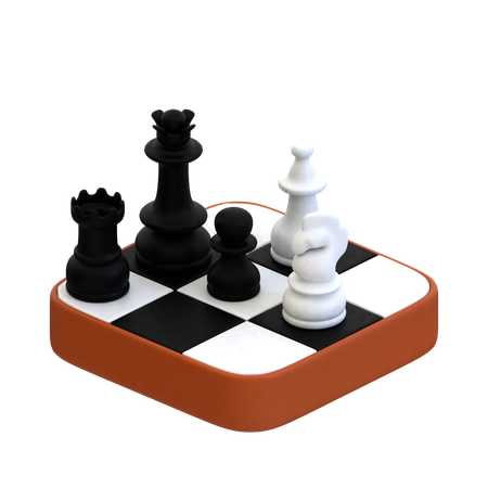 체스  3D Icon
