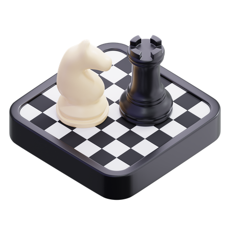 체스  3D Icon