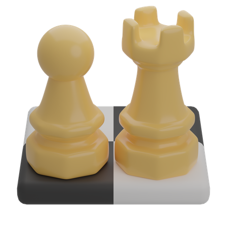 Chess  3D Illustration