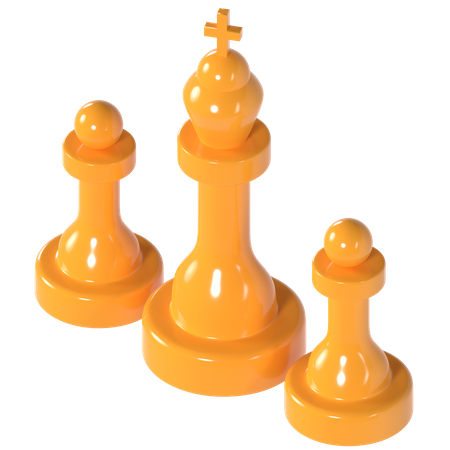 Chess  3D Illustration