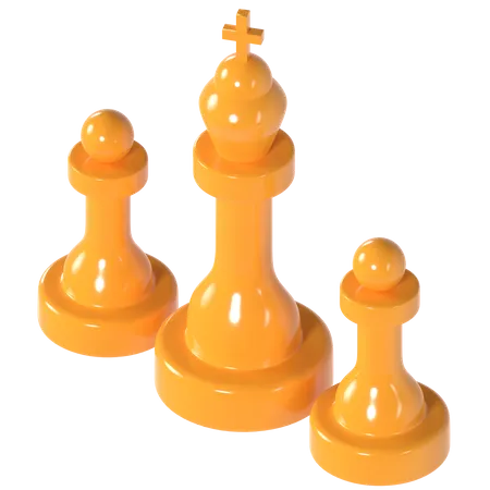 Chess  3D Illustration