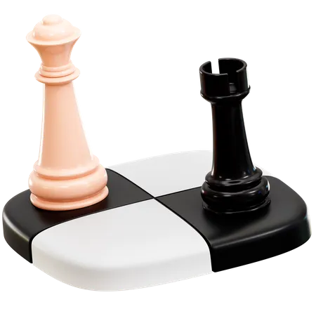 Chess  3D Illustration