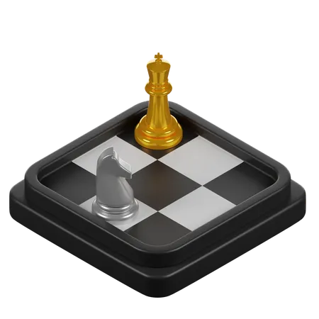 Chess Board  3D Icon