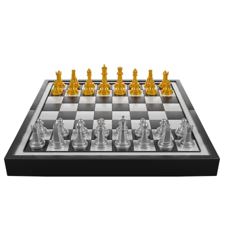 Chess Board  3D Icon