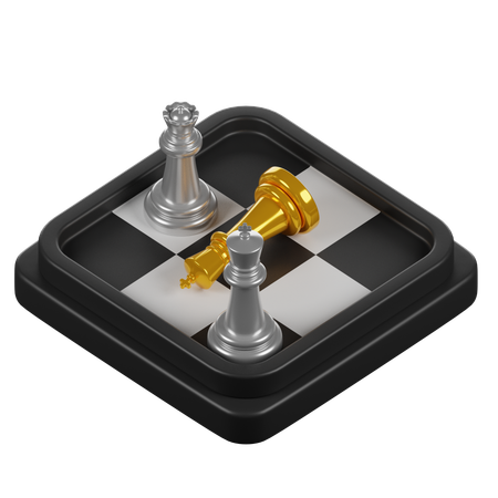 Chess Board  3D Icon