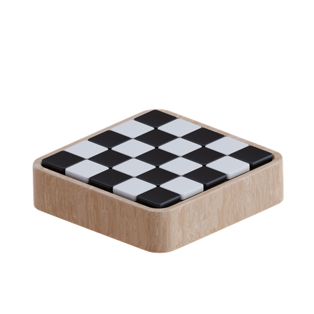 Chess Board  3D Icon