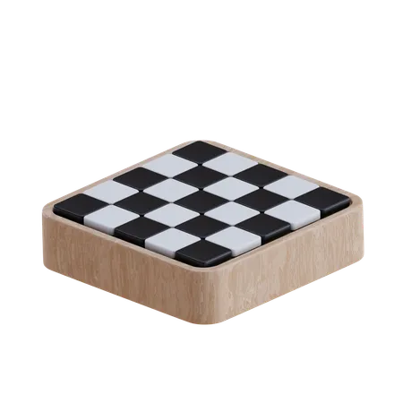 Chess Board  3D Icon