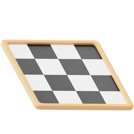 Chess Board  3D Icon