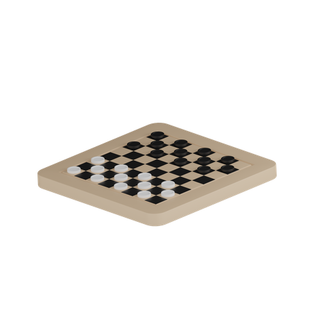 Chess Board 3D Icon