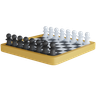 chess-board 3d logos
