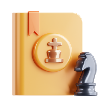 Chess Book  3D Icon