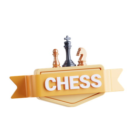 Chess Emblem  3D Icon