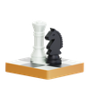 3d checkmate illustration