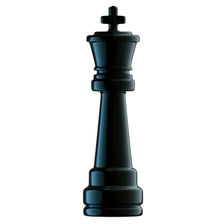 Chess King  3D Illustration