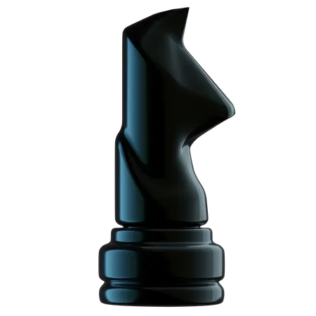 Chess Knight  3D Illustration