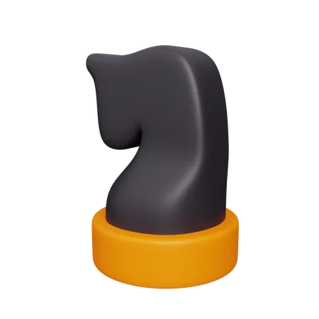 Chess Knight  3D Icon