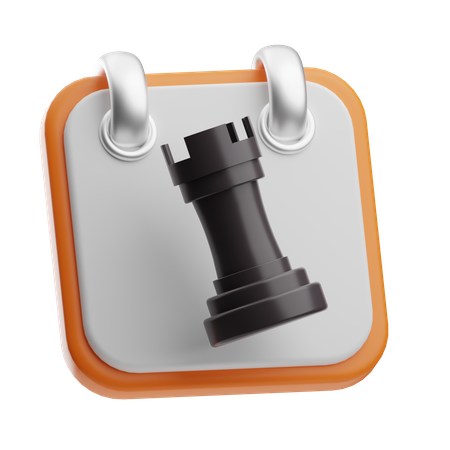 Chess Match  3D Icon