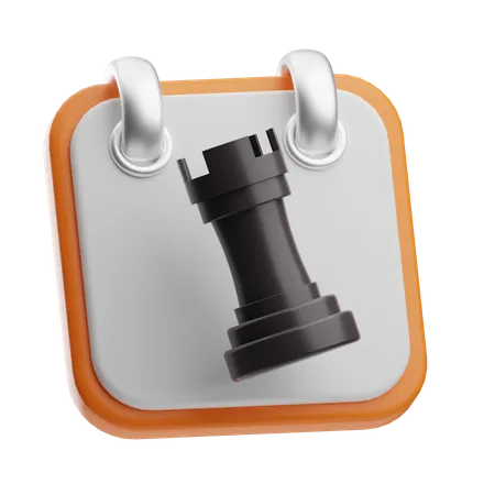 Chess Match  3D Icon