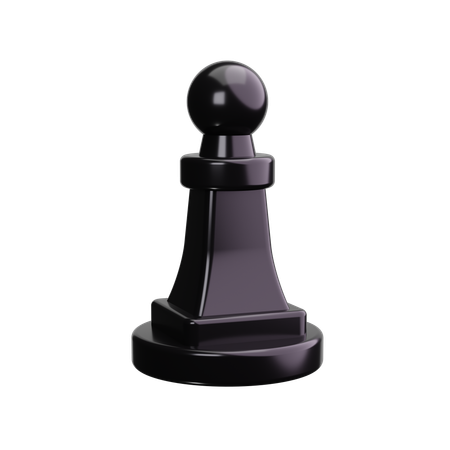 チェスのポーン  3D Icon