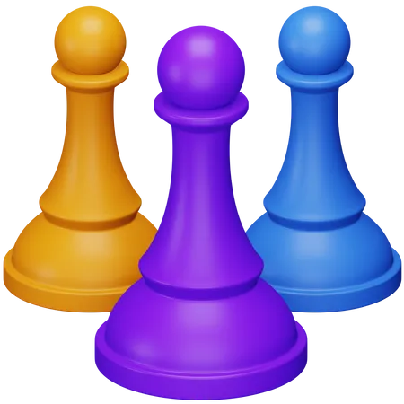 Chess Pawn  3D Icon