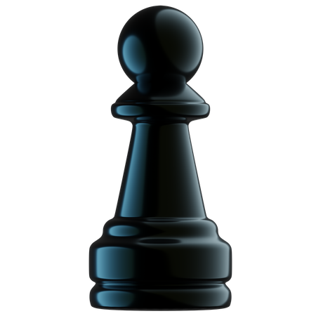 Chess Pawn 3D Illustration