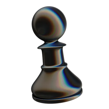 Chess Pawn Abstract  3D Icon