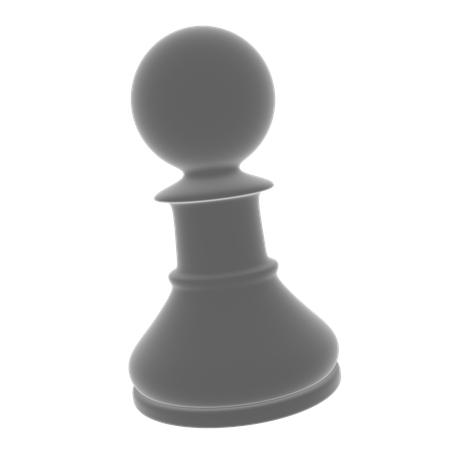 Chess Pawn Abstract  3D Icon