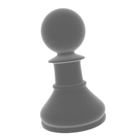 Chess Pawn Abstract  3D Icon